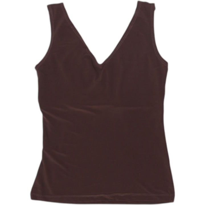 Y2K Ladies V-Neck Sleeveless Tank Top Size L | Migration_Y2K Tops - Side View | Fashion Rerun