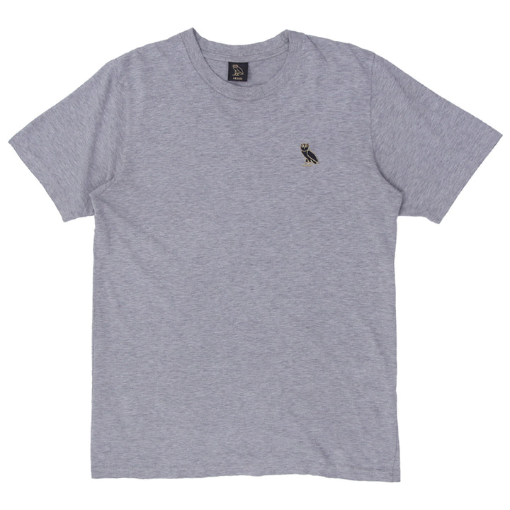 Mens OVO October's Very Own Crewneck T-Shirt Gray - Fashion Rerun Vintage Migration_T-Shirt