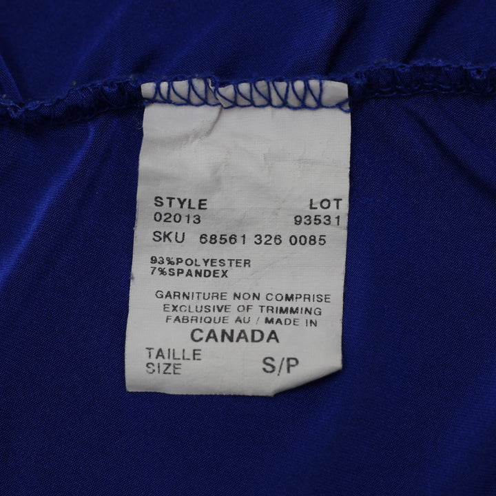 Y2K Ladies Blue Sleeveless Tank Top Size S