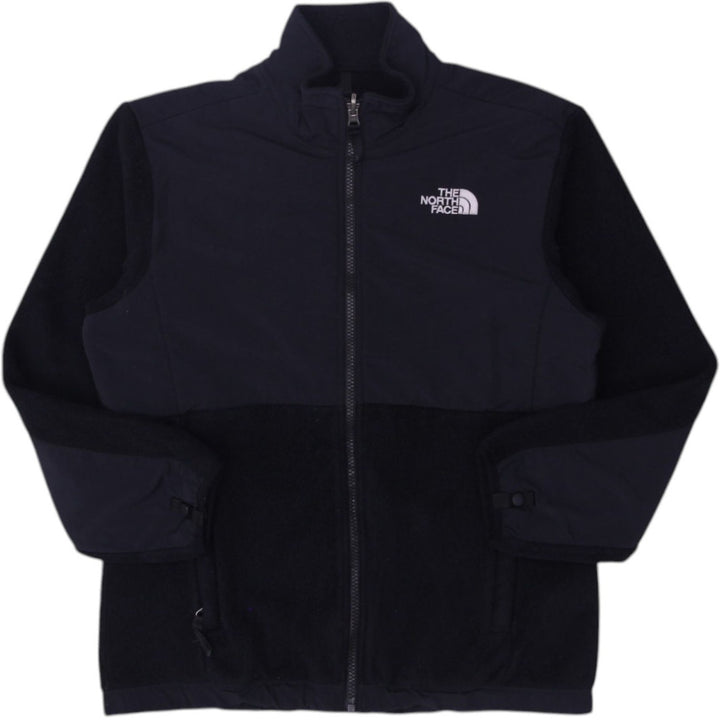 Youth Girls The North Face Denali Black Fleece Jacket Full Zip Size L