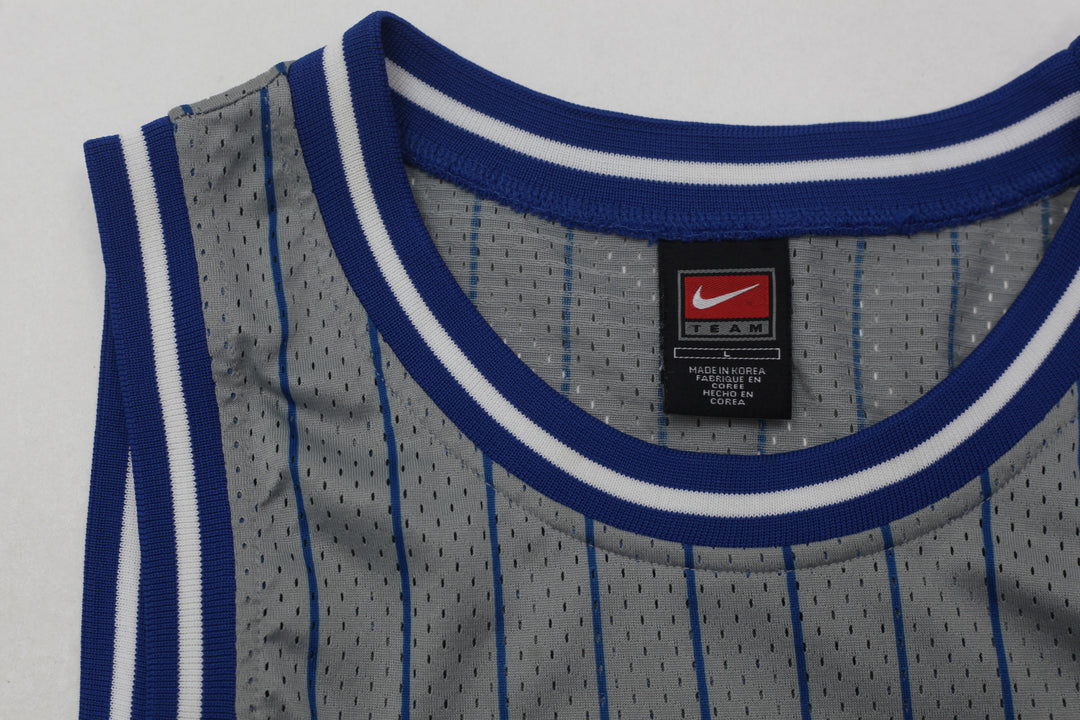 Vintage Youth Boys Nike Orlando #1 McGrady Striped Basketball Jersey - Fashion Rerun Vintage Migration_Jersey