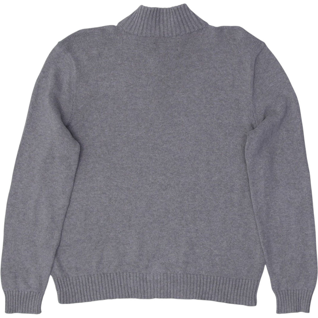 Mens Polo By Ralph Lauren 100% Cotton Quarter Zip Sweater