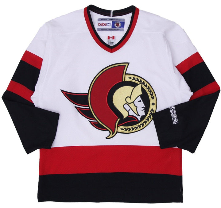 Vintage CCM NHL Ottawa Senators White Ice Hockey Jersey | Migration_Jerseys | Fashion Rerun