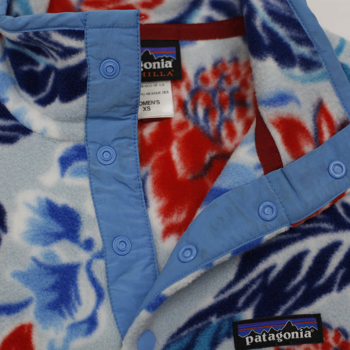 Ladies Patagonia Synchilla Hawaiian Mano Snap-T Fleece Pullover