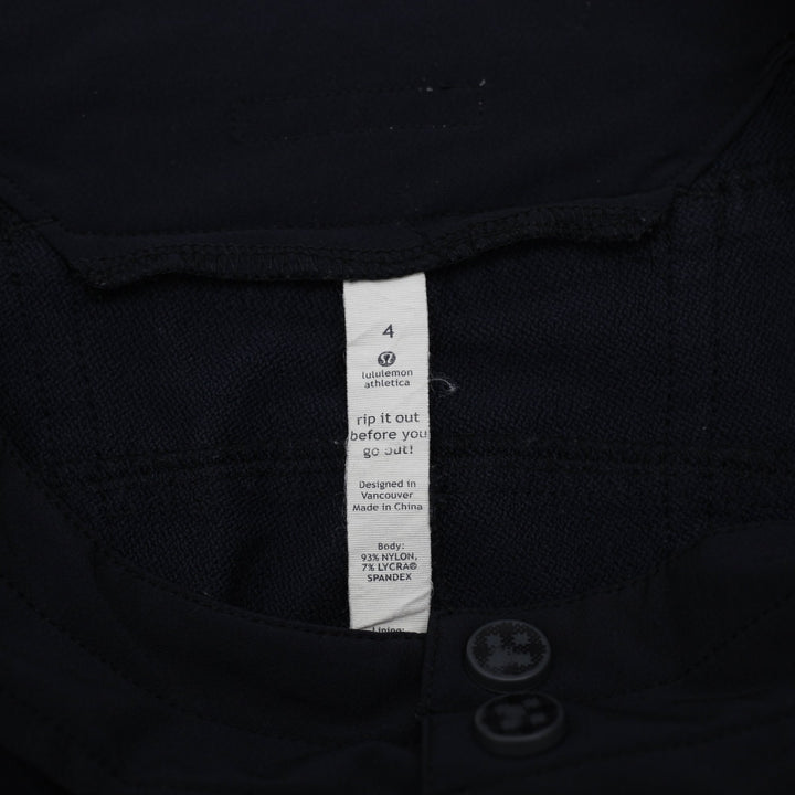Ladies Lululemon Comfortable Nylon Blend Casual Pants Size 4