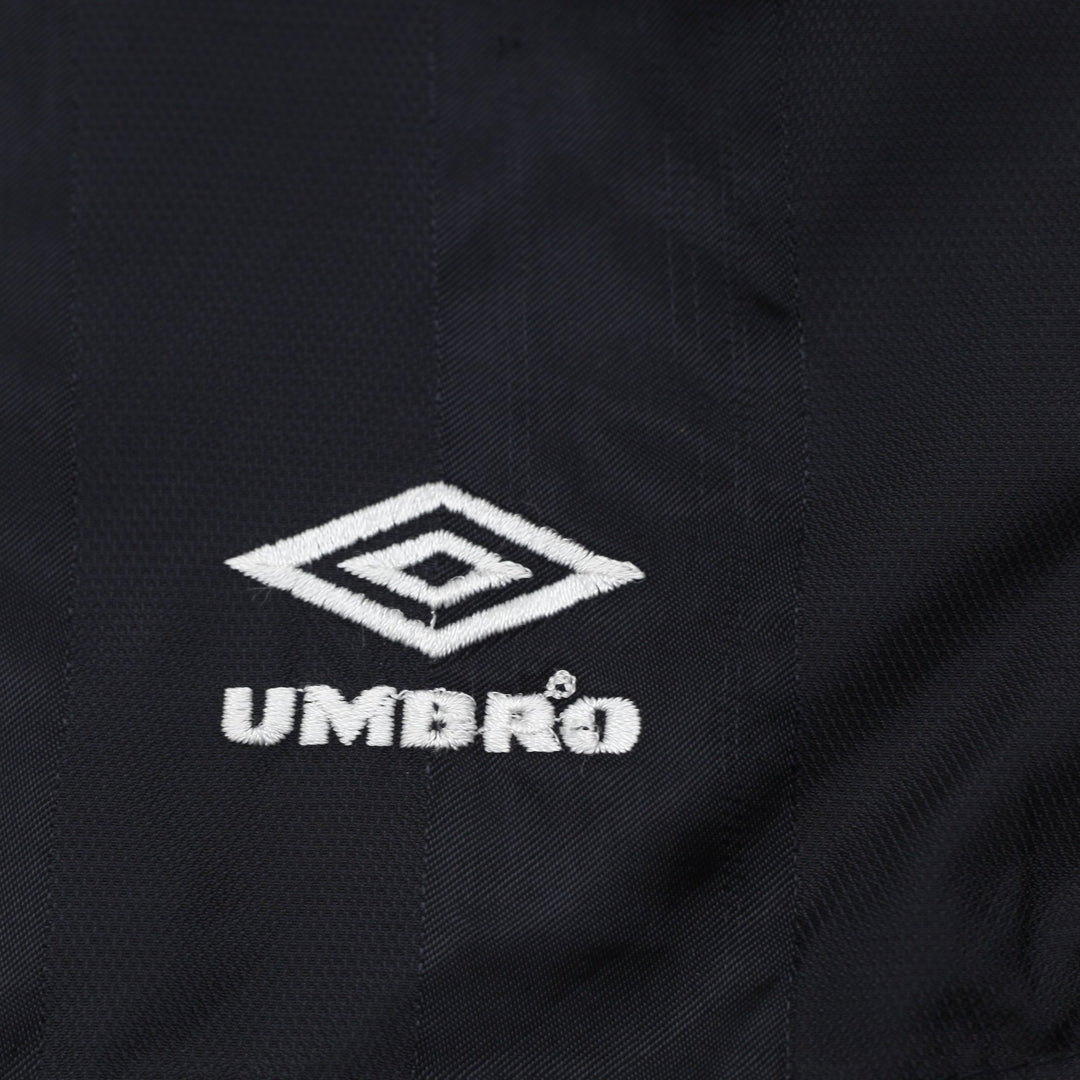 Vintage 90s Umbro Black Checkerboard Soccer Athletic Shorts  Made in USA Large