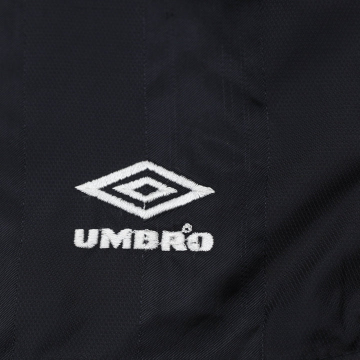 Vintage 90s Umbro Black Checkerboard Soccer Athletic Shorts  Made in USA Large