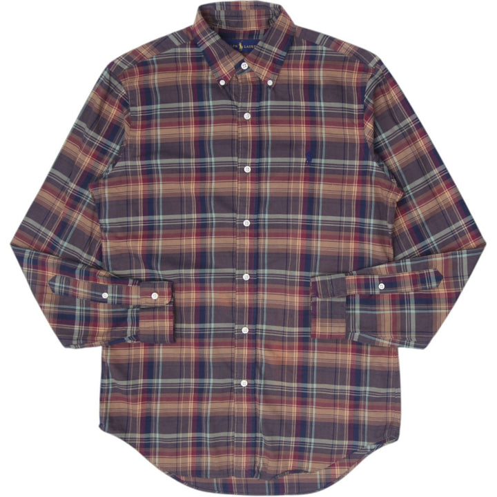 Mens Ralph Lauren Plaid Long Sleeve Shirt Size S