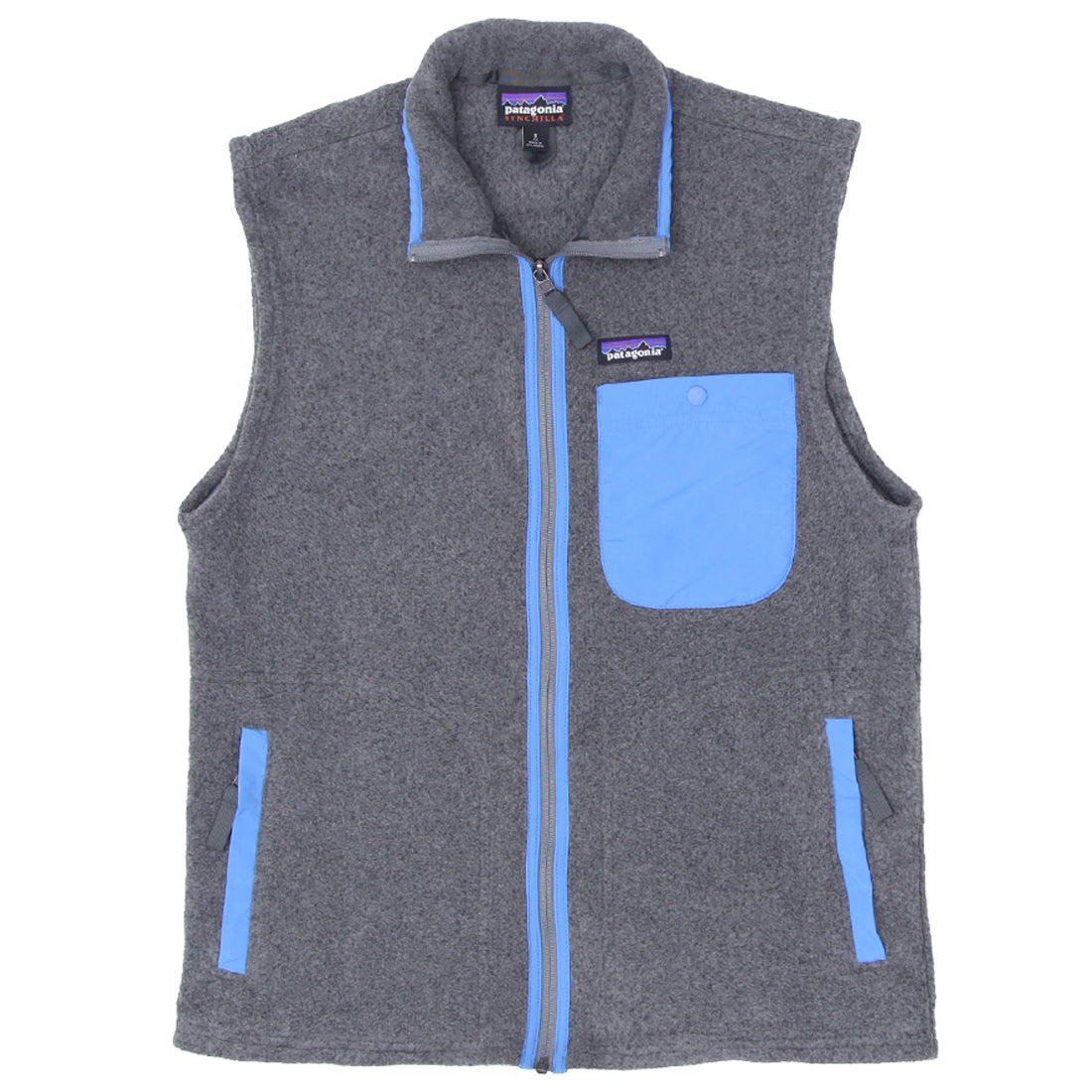 Shop Mens Patagonia Synchilla Full Zip Fleece Vest | Fashion Rerun
