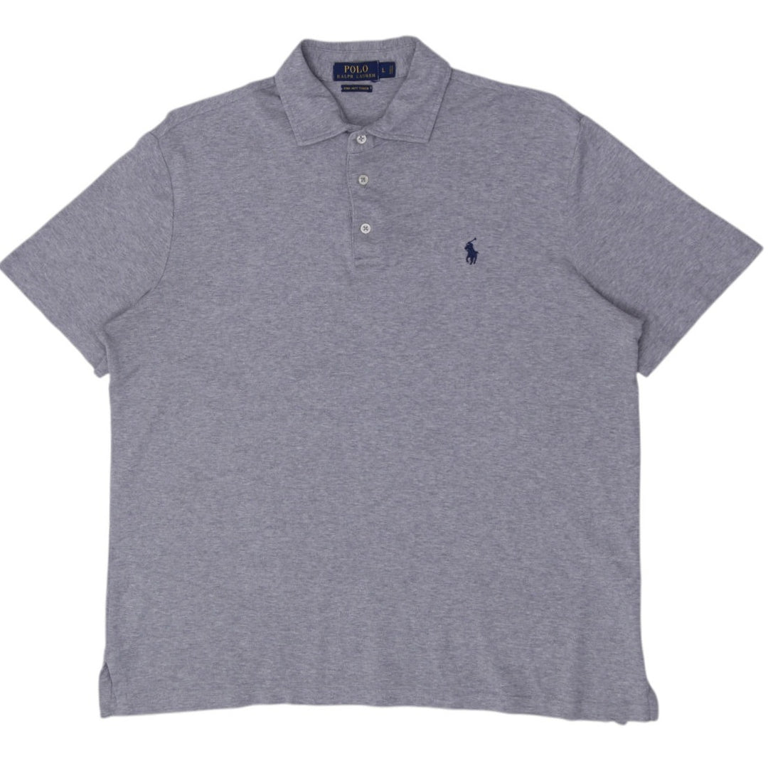 Mens Polo Ralph Lauren Pima Soft Touch Short Sleeve Polo T-Shirt Size L