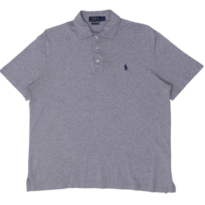 Mens Polo Ralph Lauren Pima Soft Touch Short Sleeve Polo T-Shirt Size L