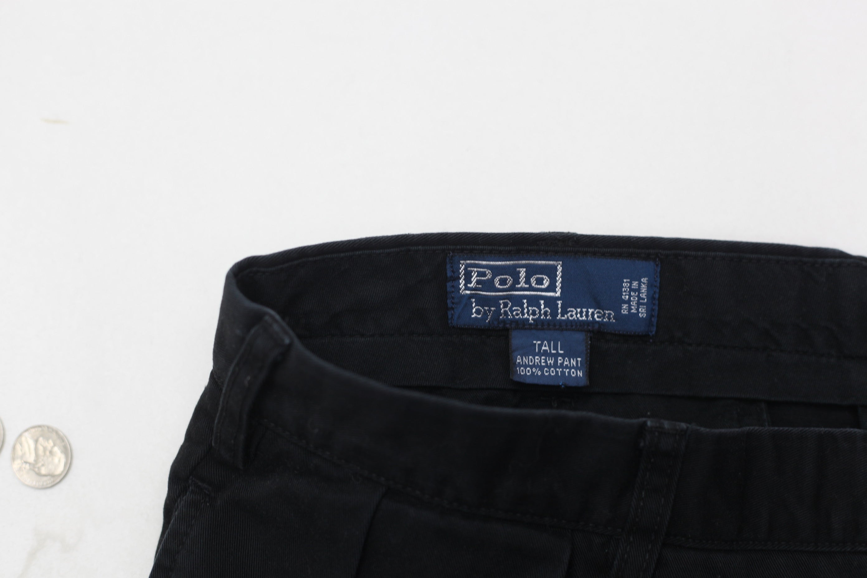Polo Ralph Lauren チノパン 36×30 ANDREW ブラック Shop Vintage Polo Ralph Lauren Chino Andrew Pants-Black Size 36