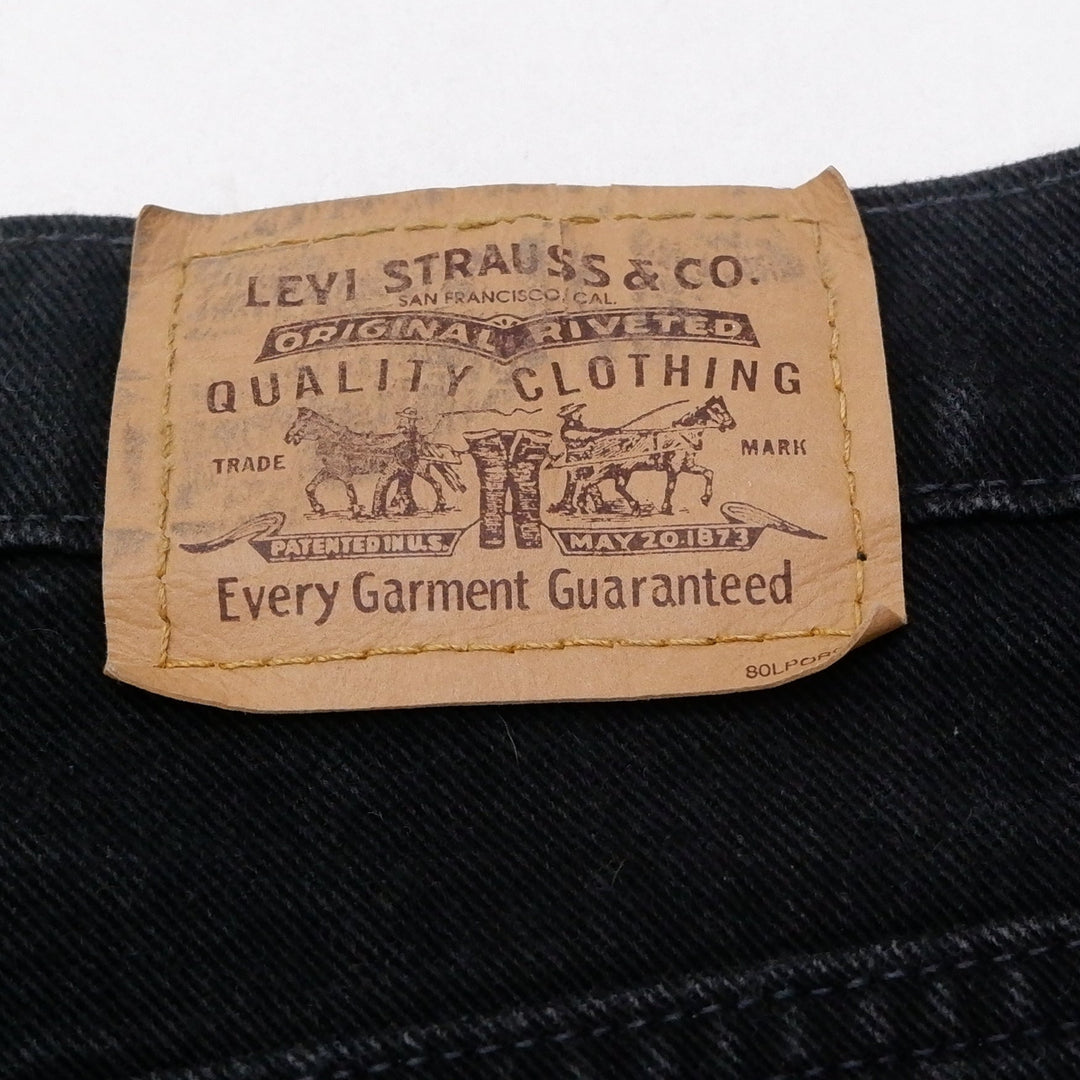 Vintage Levis 100% Cotton Orange Tab Jeans | Migration_Pants UAENAT20 - Back View | Fashion Rerun