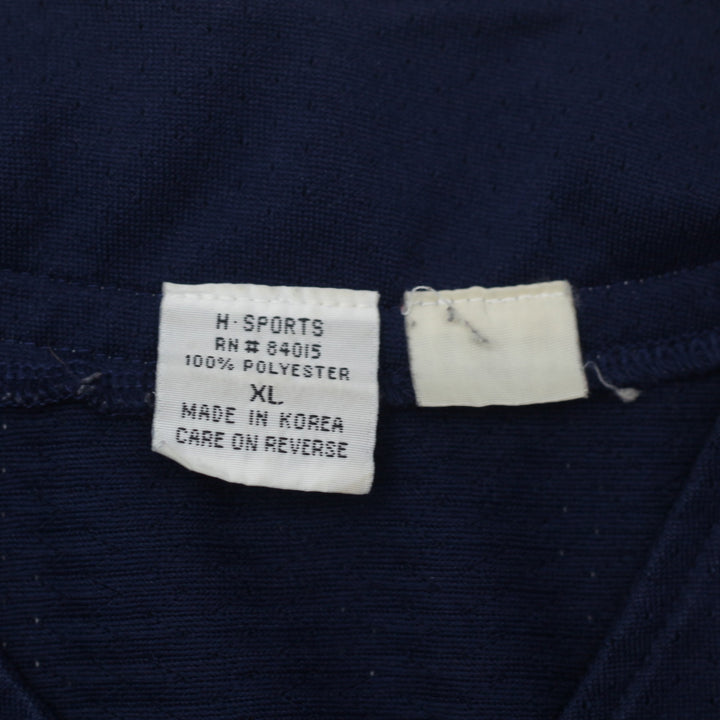 Vintage Tommy Sports Navy Blue Baseball Jersey Size XL - Fashion Rerun Vintage Migration_Jersey