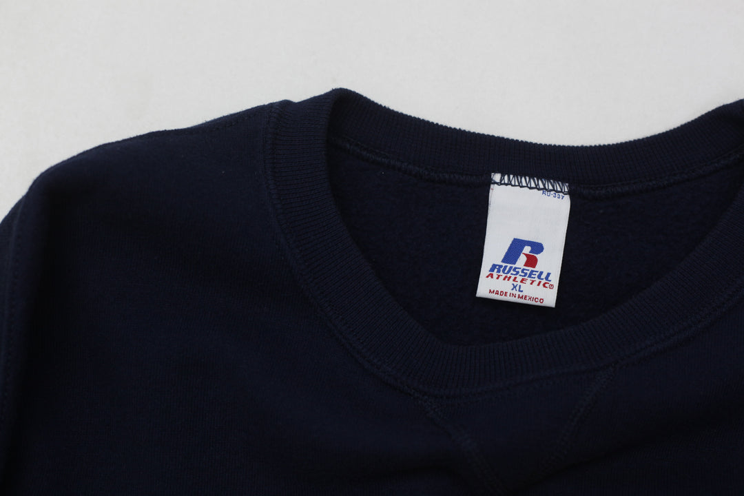 Vintage Michigan Wolverines Crest Russell Athletic Sweatshirt