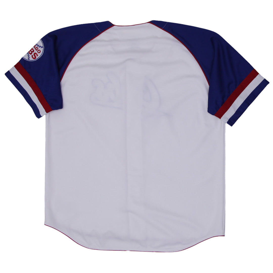 Mens Chicago Cubs Button Down Jersey By Dynasty