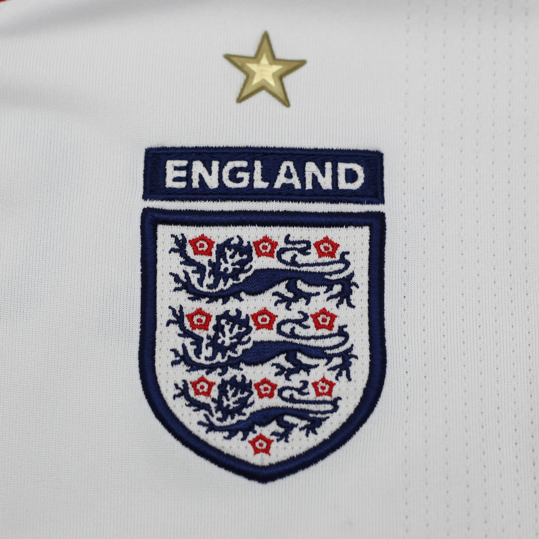 Ladies England Umbro 2007 2009 Home Football Shirt Beckham 7 XL US 14 EUR 42