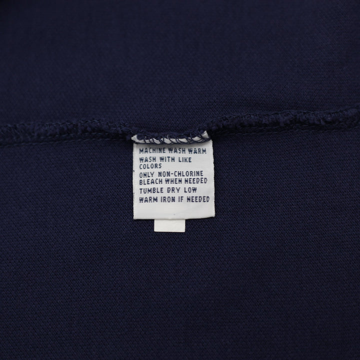 Mens Polo Ralph Lauren Polo Shirt Navy Blue Embroidered Cotton Casual Size XL