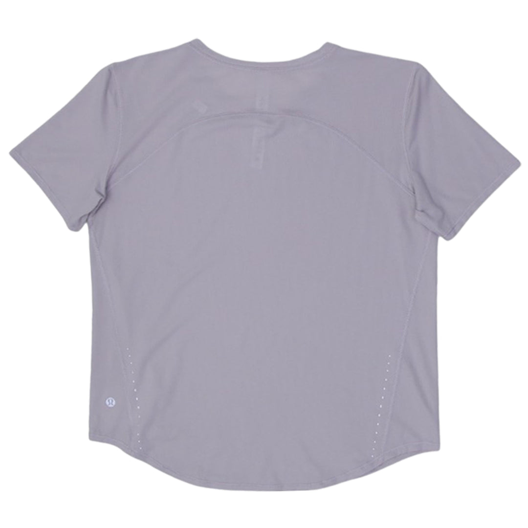 Ladies Lululemon Gray Crewneck T-Shirt