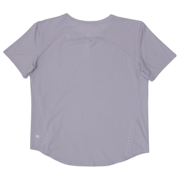 Ladies Lululemon Gray Crewneck T-Shirt