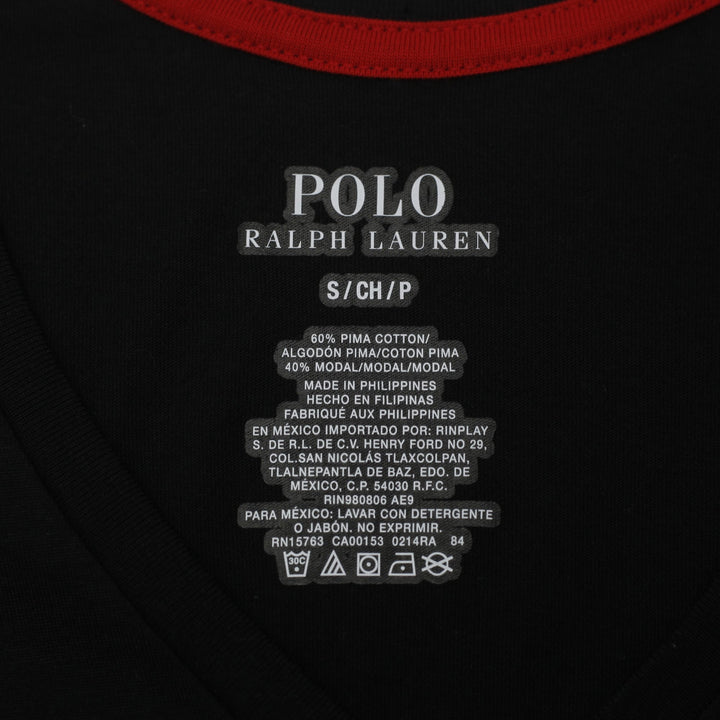 Mens Polo Ralph Lauren Pima Cotton Modal V-Neck T-Shirt Size S