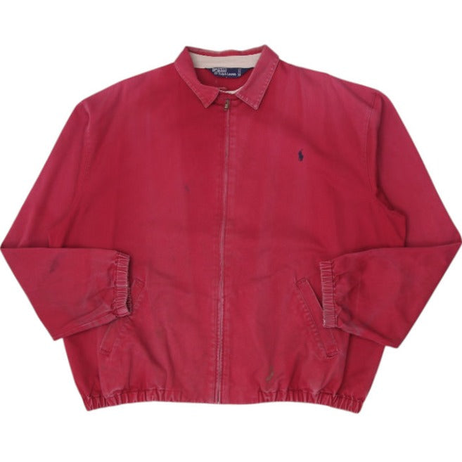 Vintage 90s Ralph Lauren Red Harrington Jacket Size XL | Migration_Jackets | Fashion Rerun