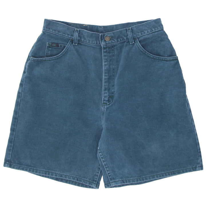 Vintage Lee High Waisted Denim Shorts Green Made in USA Ladies - Fashion Rerun Vintage Migration_Shorts