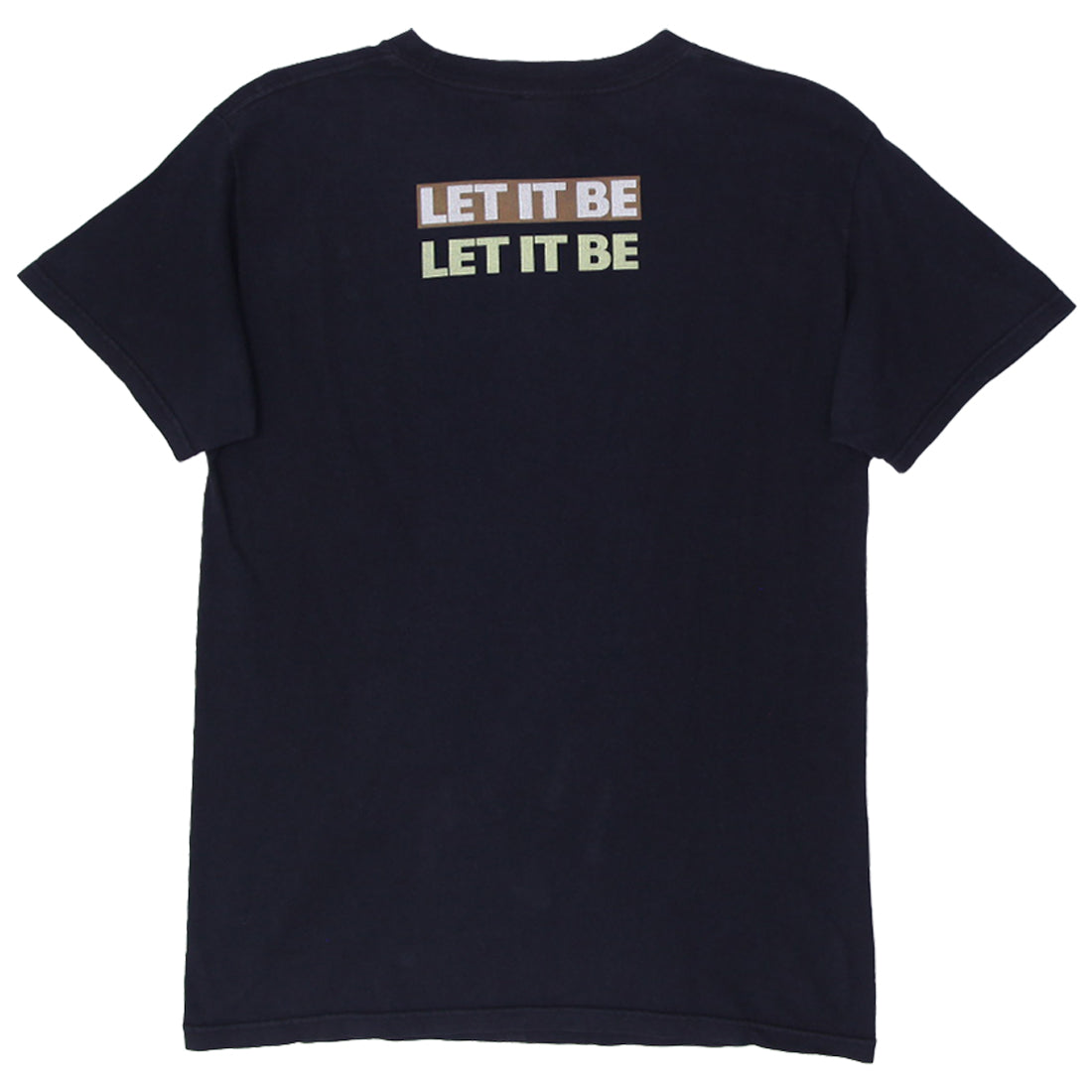 Shop Vintage 2004 The Beatles Let It Be Black Band Tee T-Shirt