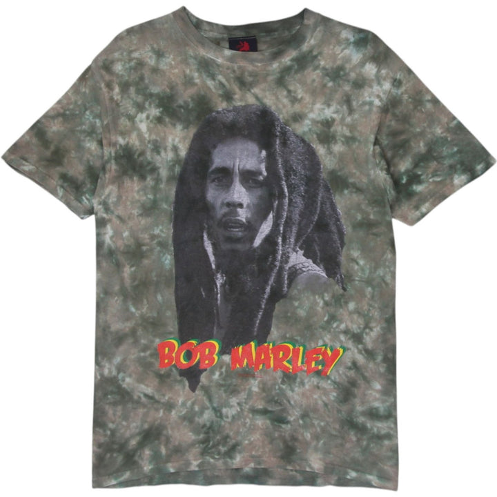Mens Zion Rootswear Bob Marley Tie Dye Graphic T-Shirt