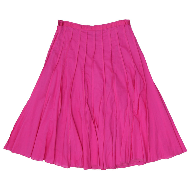 Y2K Ladies Focus Lifestyle Pink Pleated Style Skirt