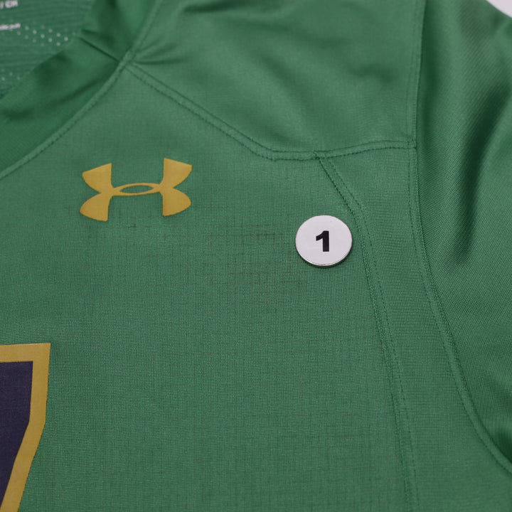 Mens Under Armour Notre Dame Fighting Irish Football Jersey Size S
