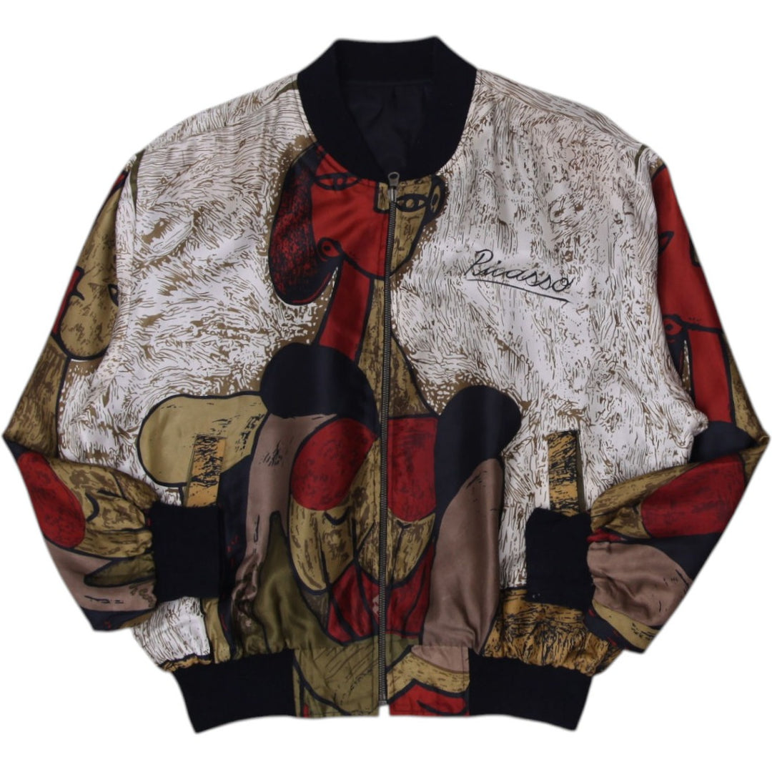 Vintage 80s Maximalist High Fashion Baroque Picasso Size XXL | Migration_Jackets | Fashion Rerun