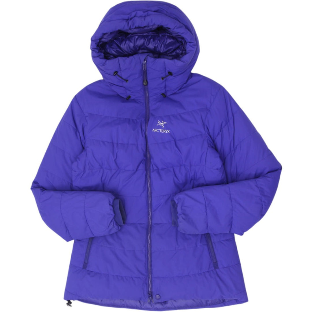 Ladies Arc'teryx Goose Down Insulated Puffer Hoody Jacket Size L