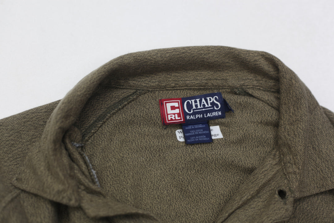 Vintage Chaps Ralph Lauren Longsleeve Polo T-Shirt