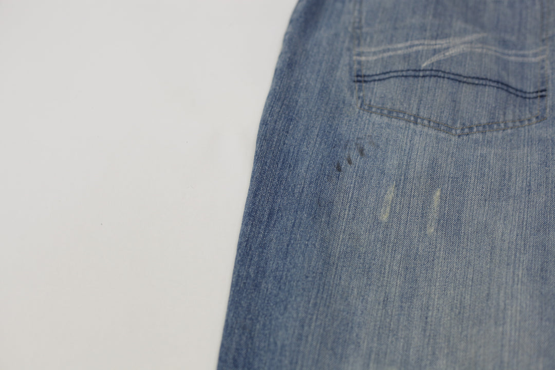 Y2K Men's Phat Farm Classic American Flava Washed Jeans