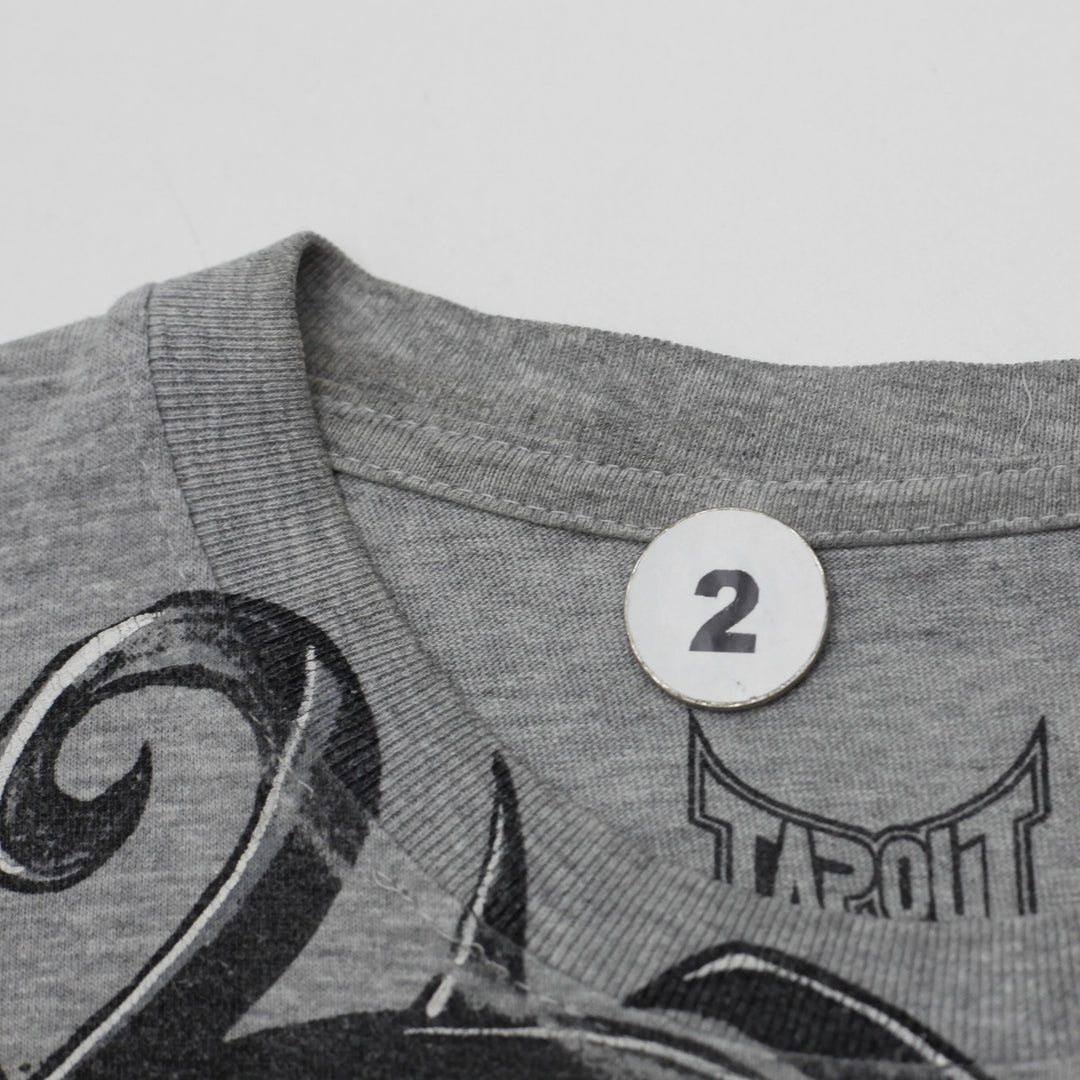Y2K Mens Skull & Sword Graphic T-Shirt Size M