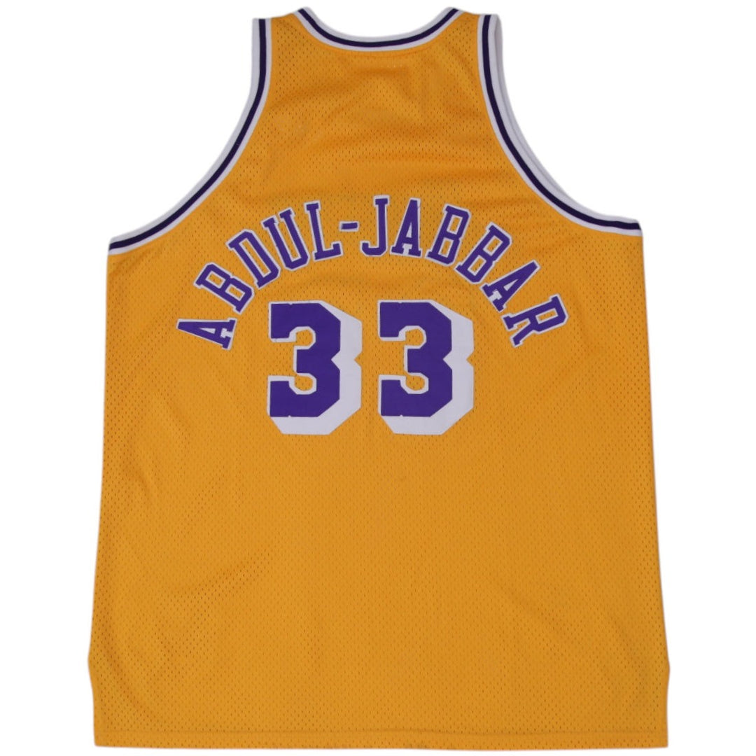 Vintage 1984-85 Mitchell & Ness Los Angeles Lakers Kareem Abdul-Jabbar #33 Basketball Jersey | Migration_Jers | Fashion Rerun