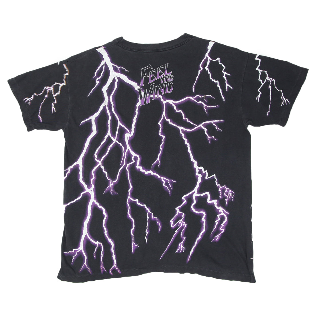 Shop Vintage American Thunder Feel The Wind AOP T-Shirt S.Stitch