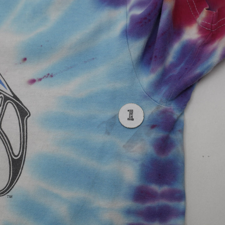 Vintage 90s Grateful Dead Snowboarding Bears Tie Dye T-Shirt Size L