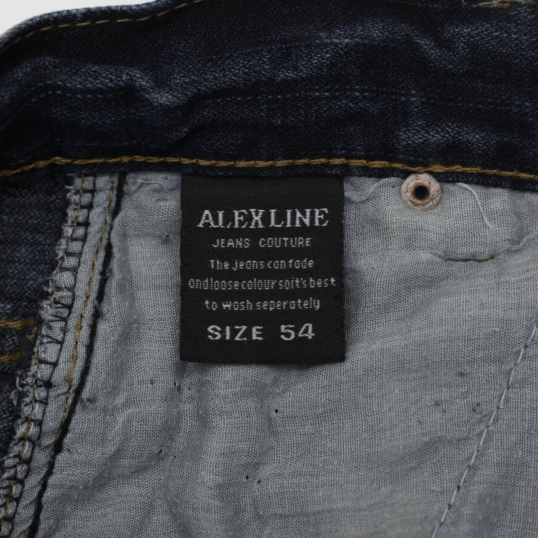 Mens Workwear Utility Cargo Denim Pants Size 54 | Migration_Pants - Detail View | Fashion Rerun