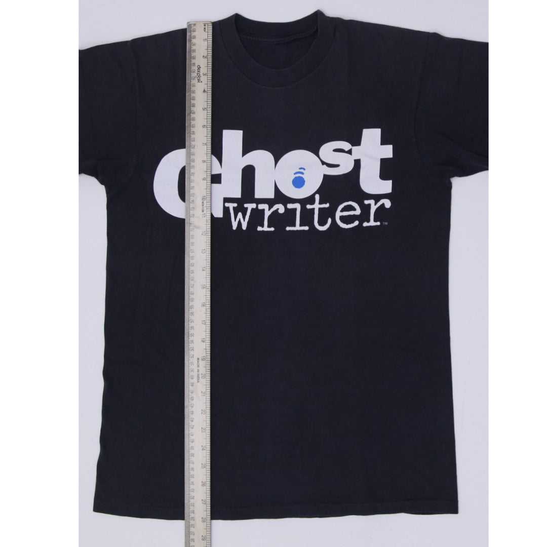 Vintage 90s Nike Ghostwriter Black Single Stitch T-Shirt
