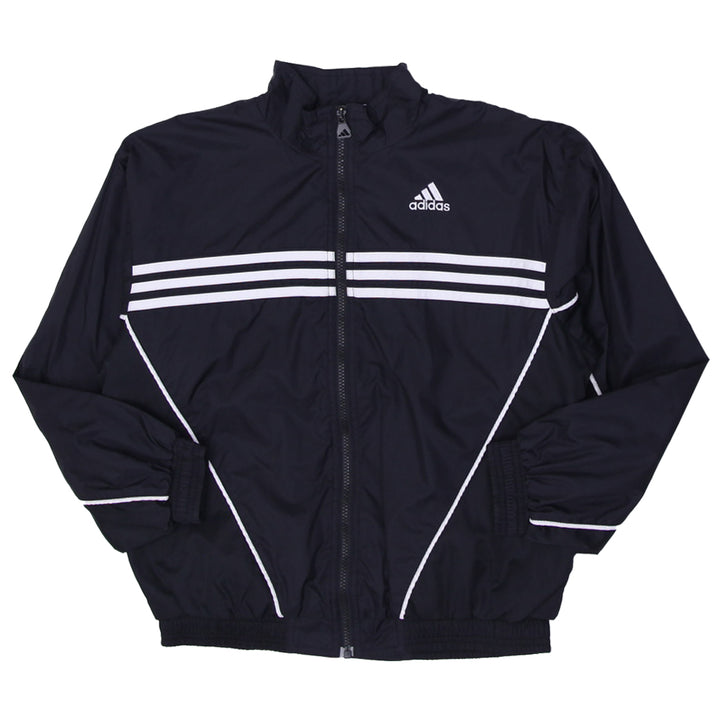 Vintage Embroidered Adidas Logo Windbreaker Ladies Jacket