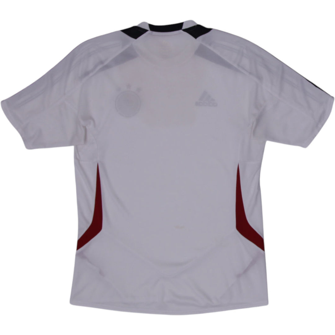Mens Adidas Germany Soccer Jersey White Team Logo