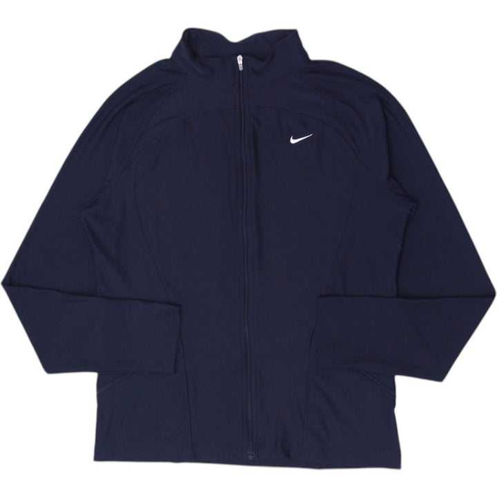 Ladies Nike Performance Full Zip Training Track Jacket Black Size M