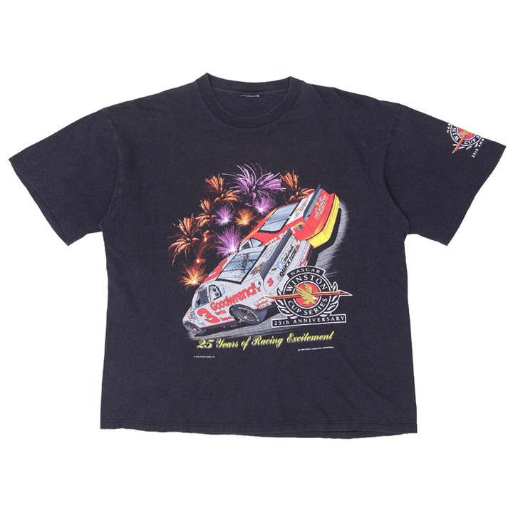 1995 Vintage Nascar Winston Cup Series 25th Anniversary T-Shirt Single Stitch XL - Fashion Rerun Vintage Migration_T-Shirt