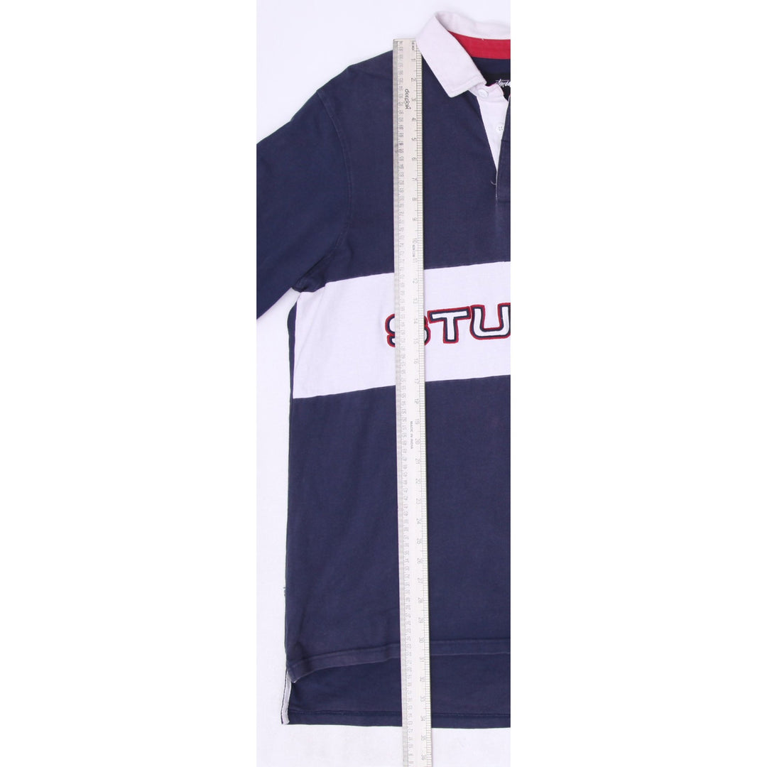 Stussy Logo Patch Rugby Athletic Shirt Size XL | Migration_Shirts SW COLLECTION - View 9 | Fashion Rerun
