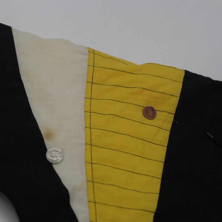 Vintage Starter NHL Pittsburgh Penguins Quilted Quarter Zip Hooded Jacket Size M - Fashion Rerun Vintage Migration_Jacket