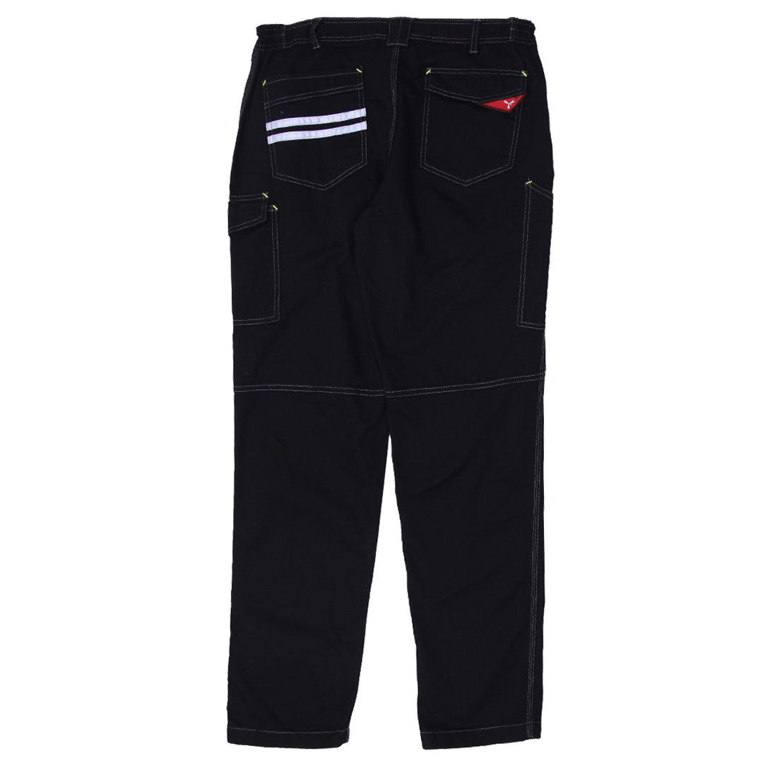 Mens Payper Black Cargo Pants
