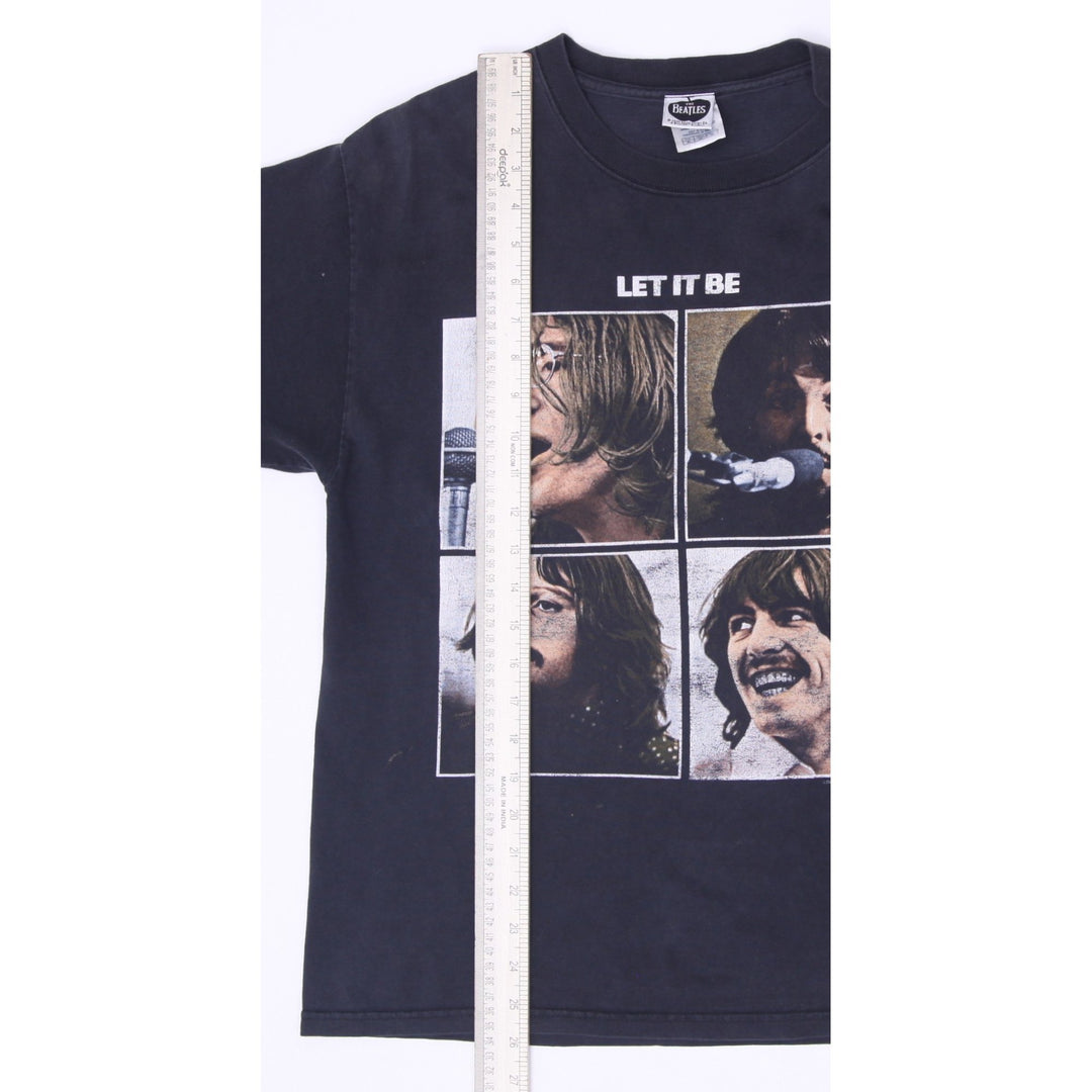 Vintage 00s The Beatles Let It Be Band T-Shirt Size M