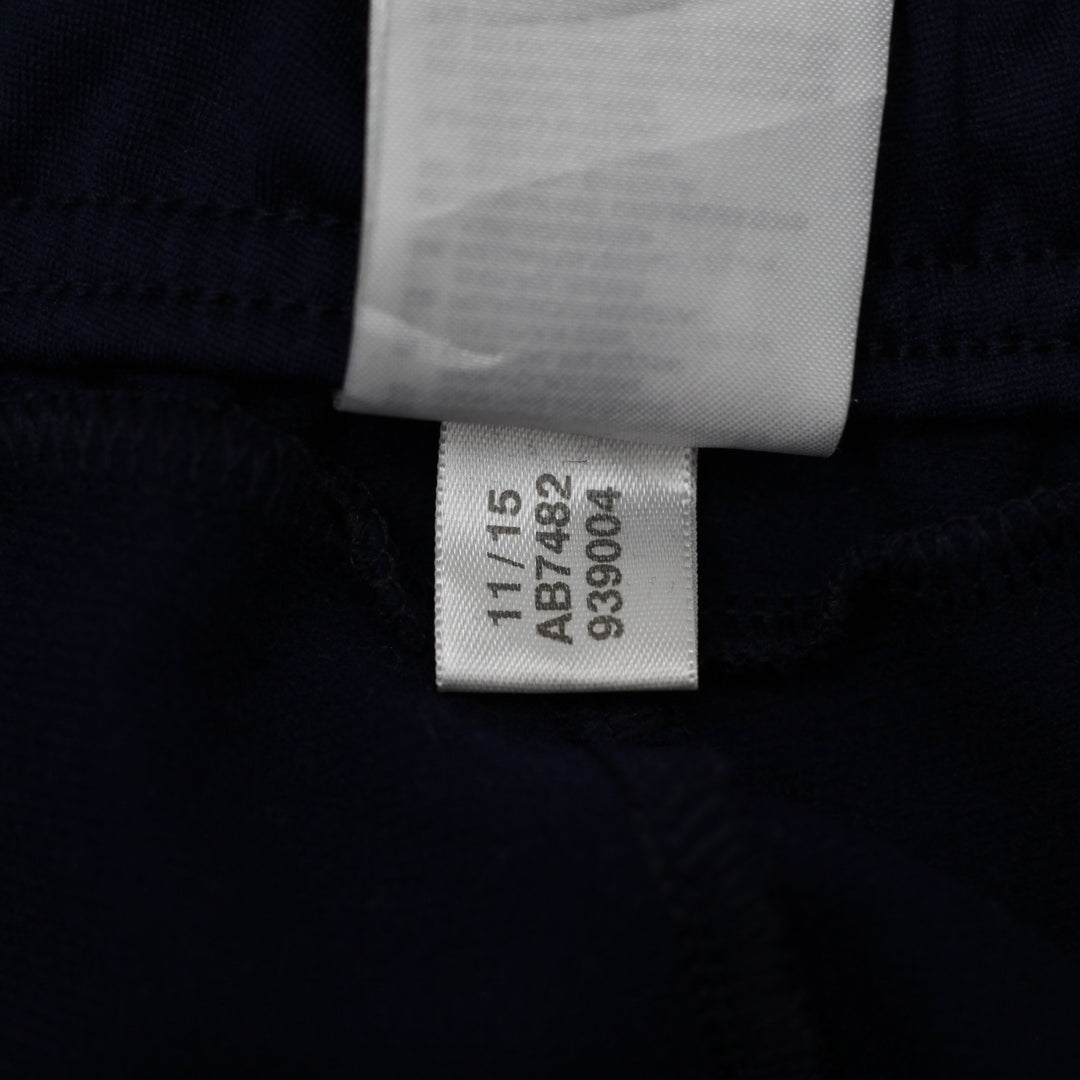 Ladies Adidas Track Pants Navy Three Stripe Size S